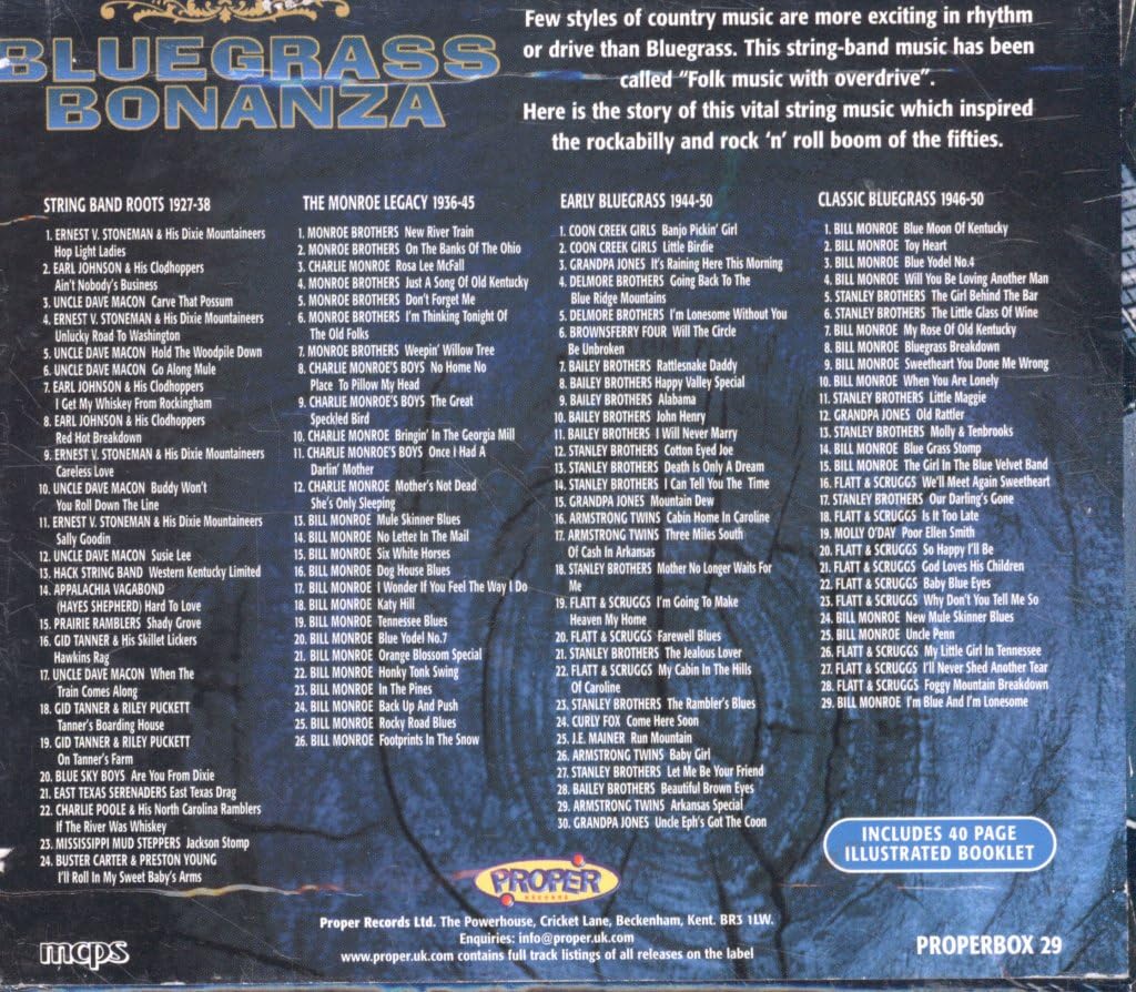 Bluegrass Bonanza (Mini Lp Sleeve)