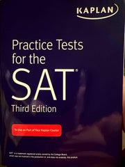 Practice Tests for the SAT , Third Edition used book depot