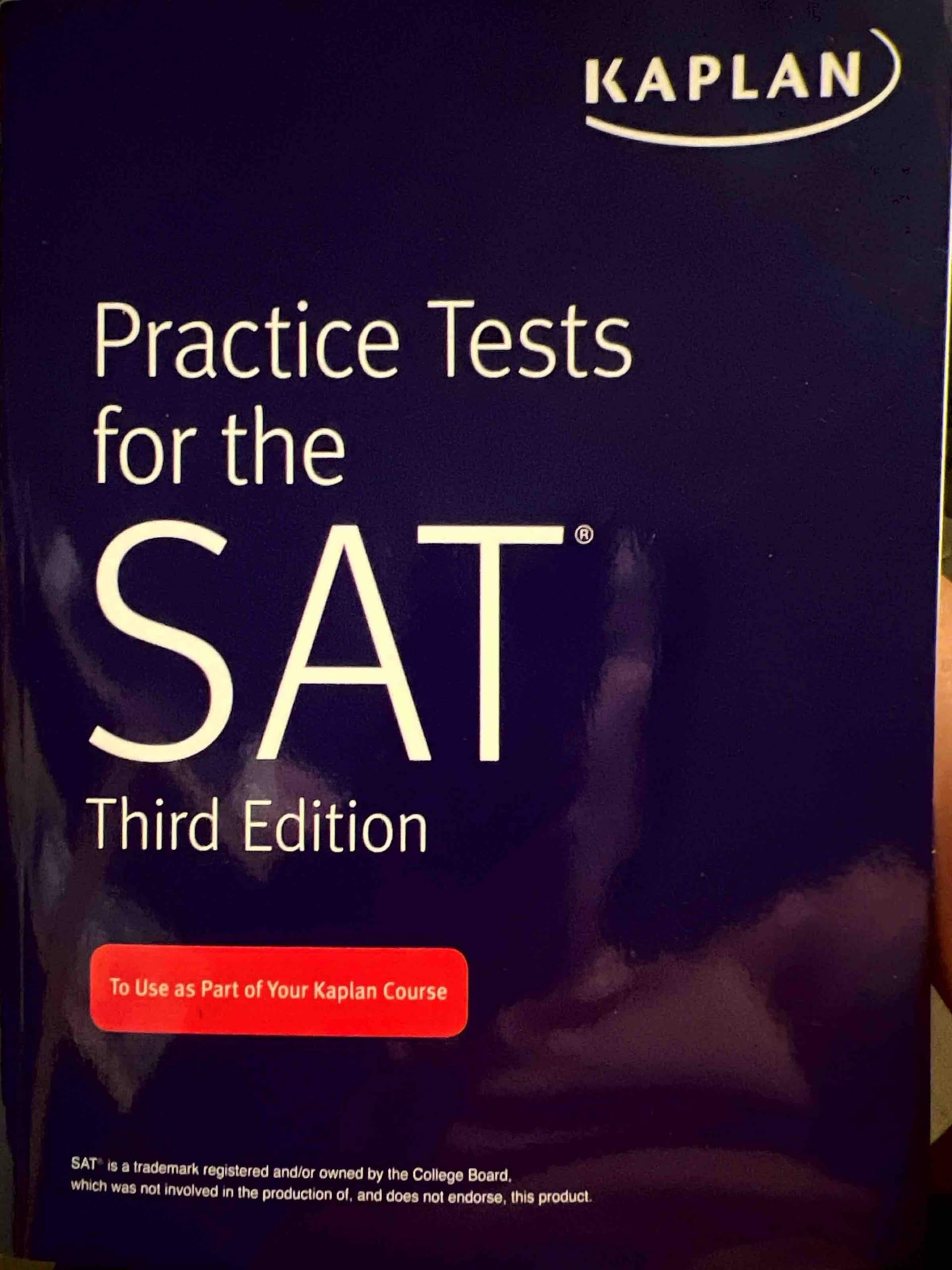 Practice Tests for the SAT , Third Edition used book depot