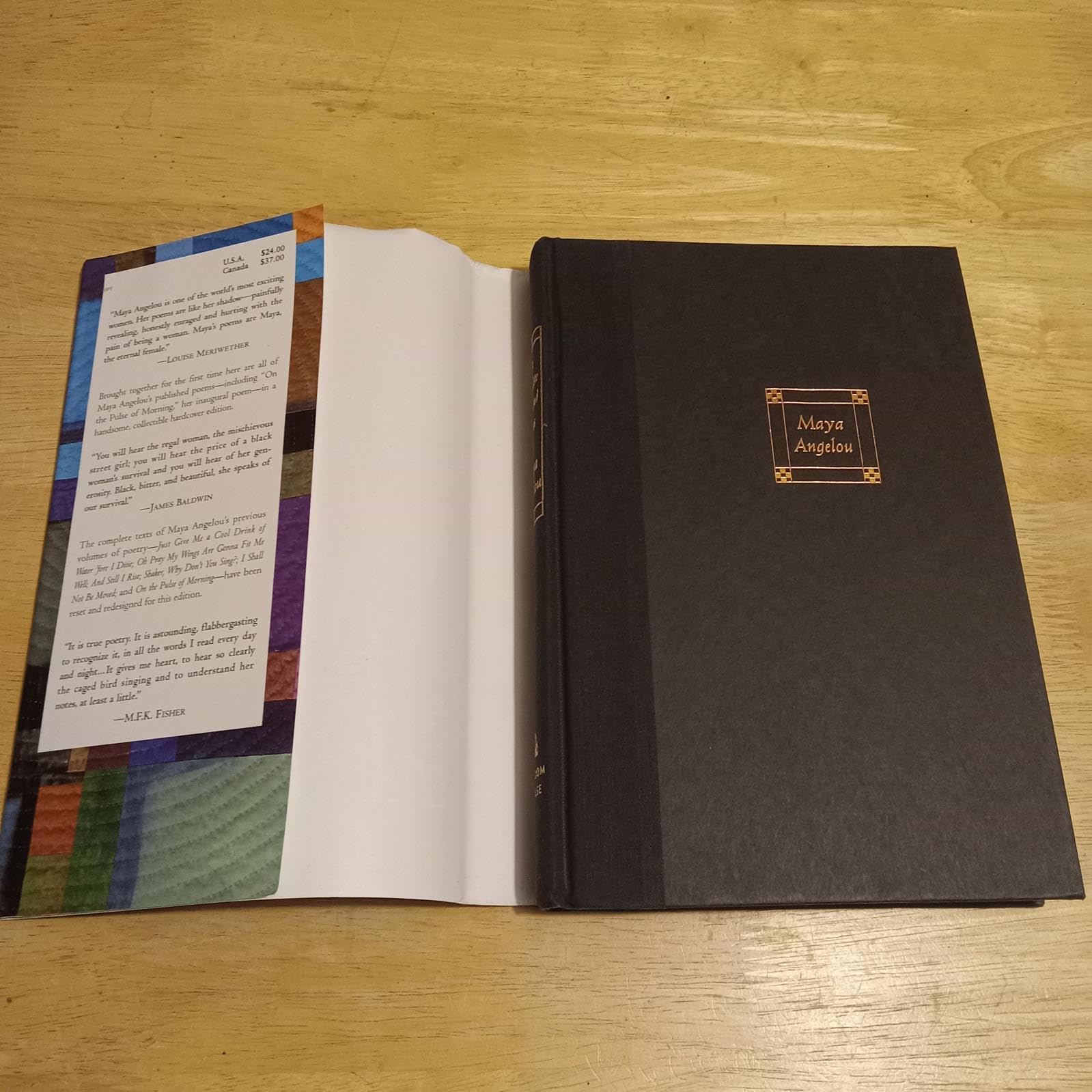 The Complete Collected Poems of Maya Angelou used book depot