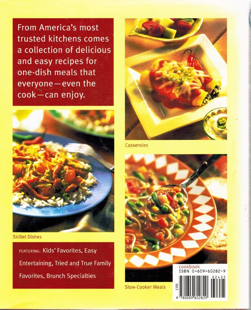 Pillsbury: One-Dish Meals Cookbook: More Than 300 Recipes for Casseroles, Skillet Dishes and Slow-Cooker Meals used book depot