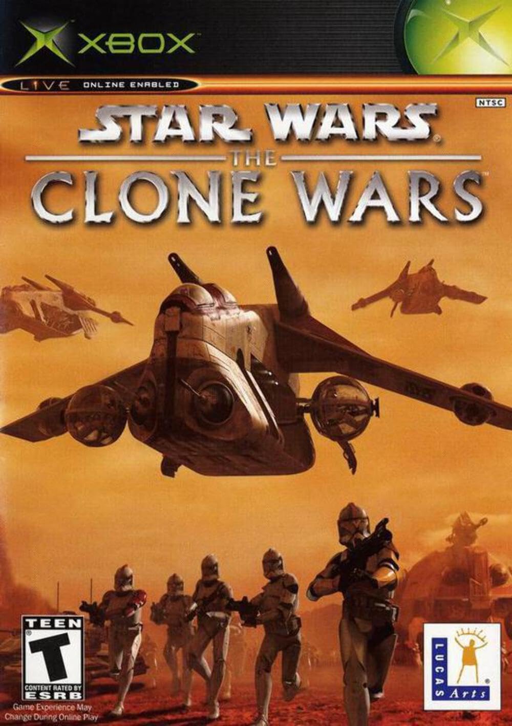 Star Wars Clone Wars - Xbox used book depot