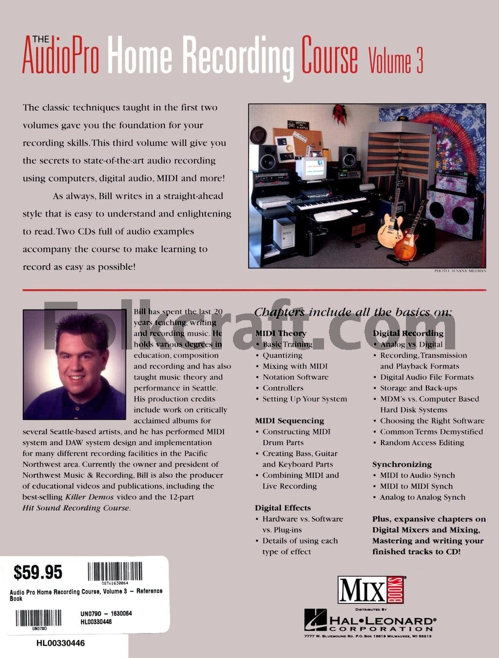 The AudioPro Home Recording Course, Vol. III used book depot