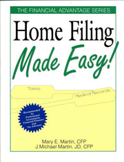 Home Filing Made Easy! (The Financial Advantage) used book depot