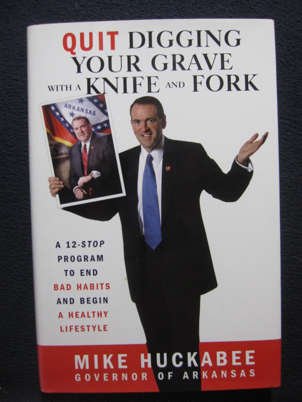 Quit Digging Your Grave with a Knife and Fork: A 12-Stop Program to End Bad Habits and Begin a Healthy Lifestyle used book depot