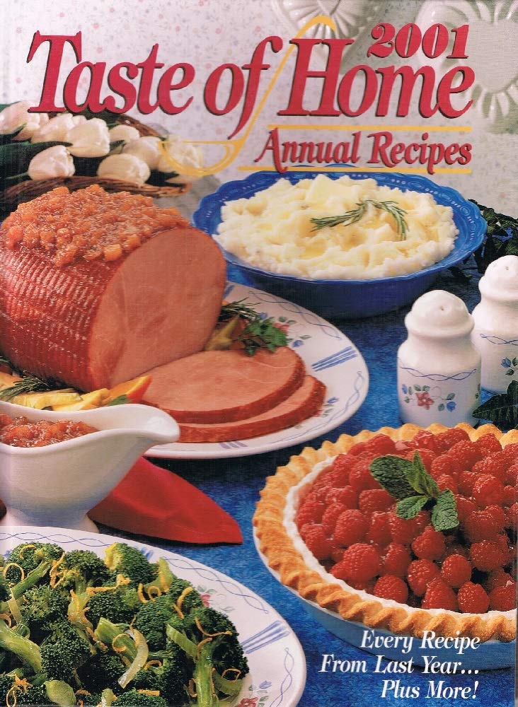2001 Taste of Home Annual Recipes used book depot