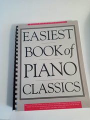 Easiest Book of Piano Classics used book depot