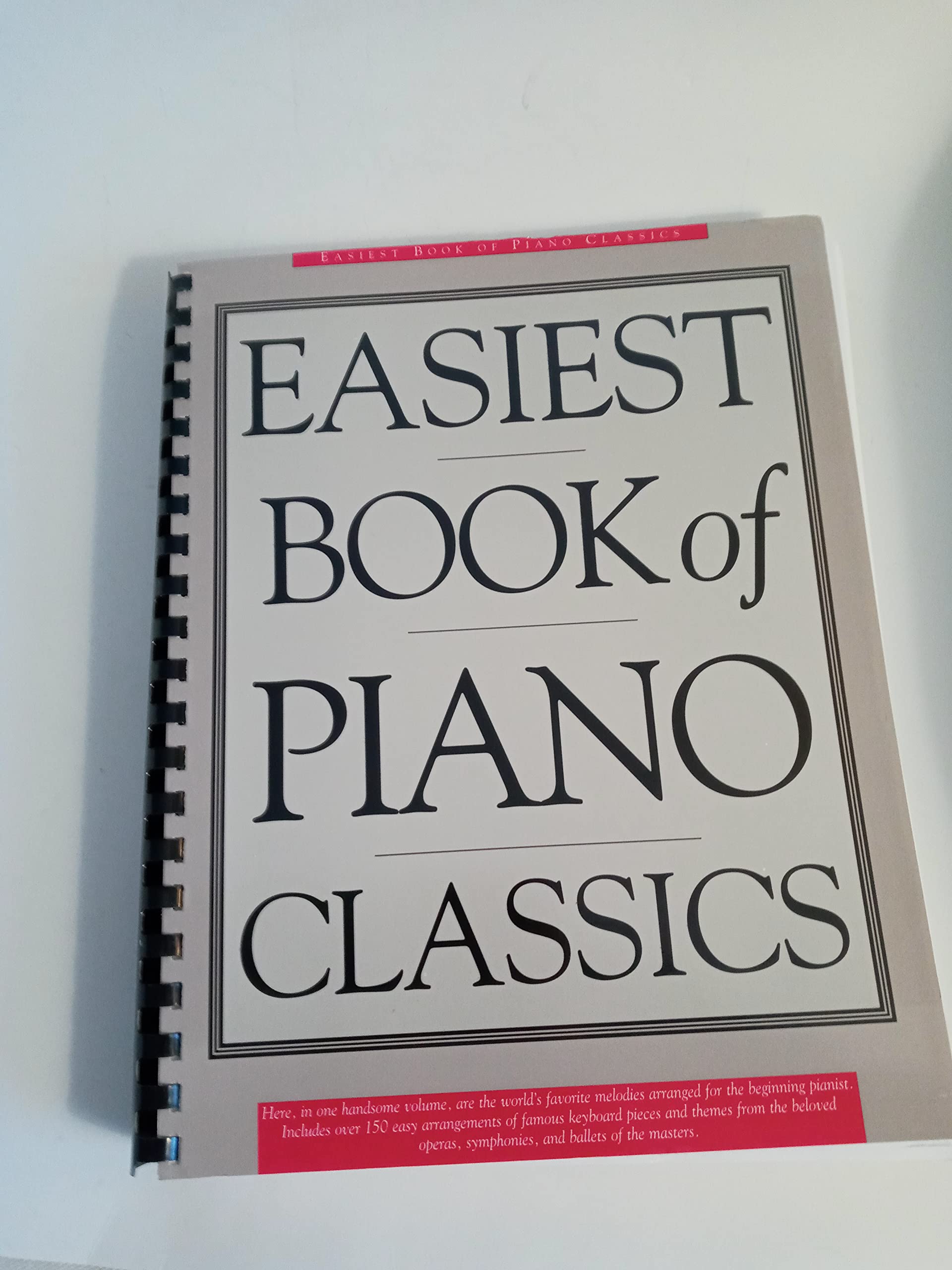 Easiest Book of Piano Classics used book depot