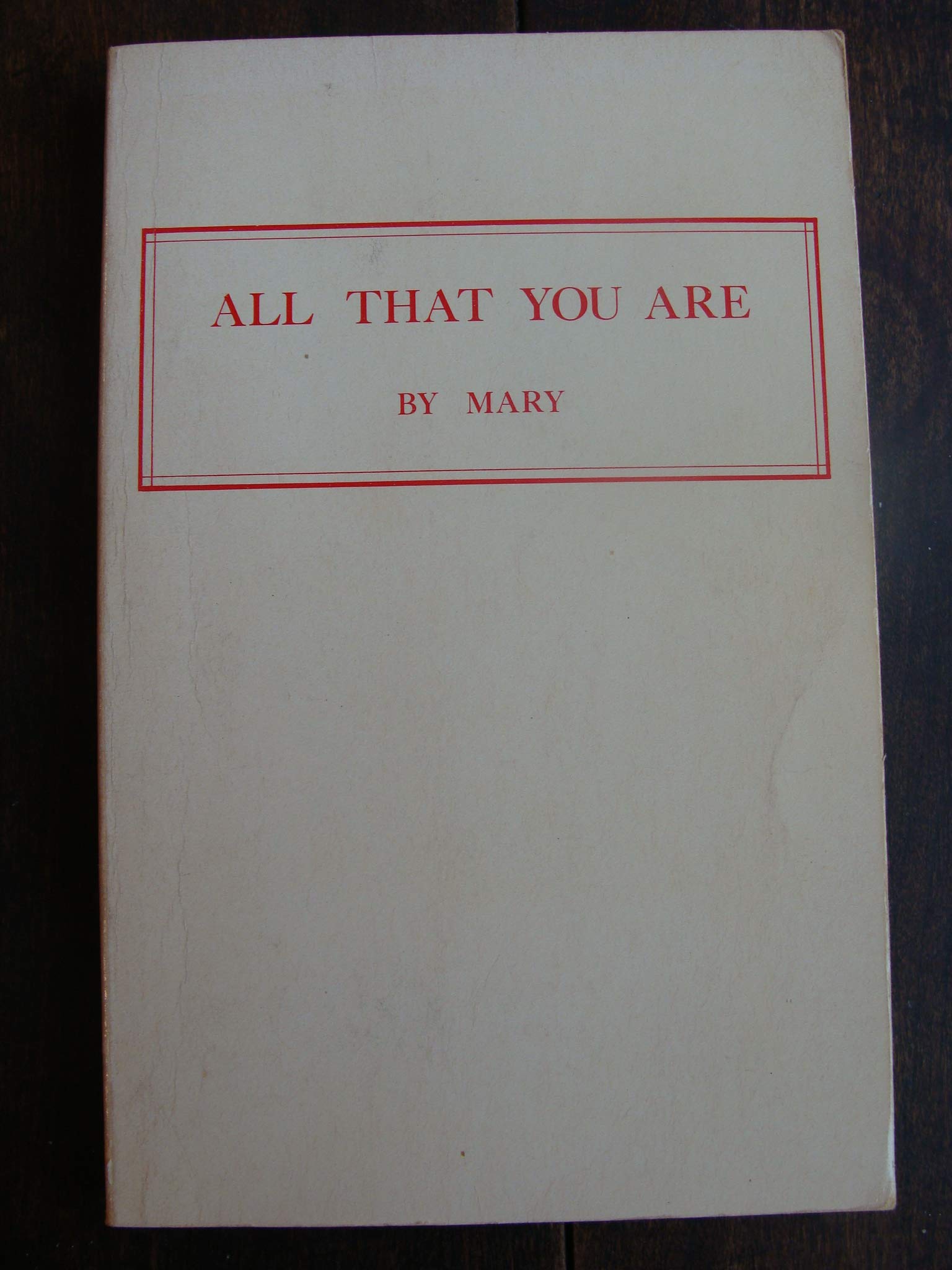 All That You Are used book depot