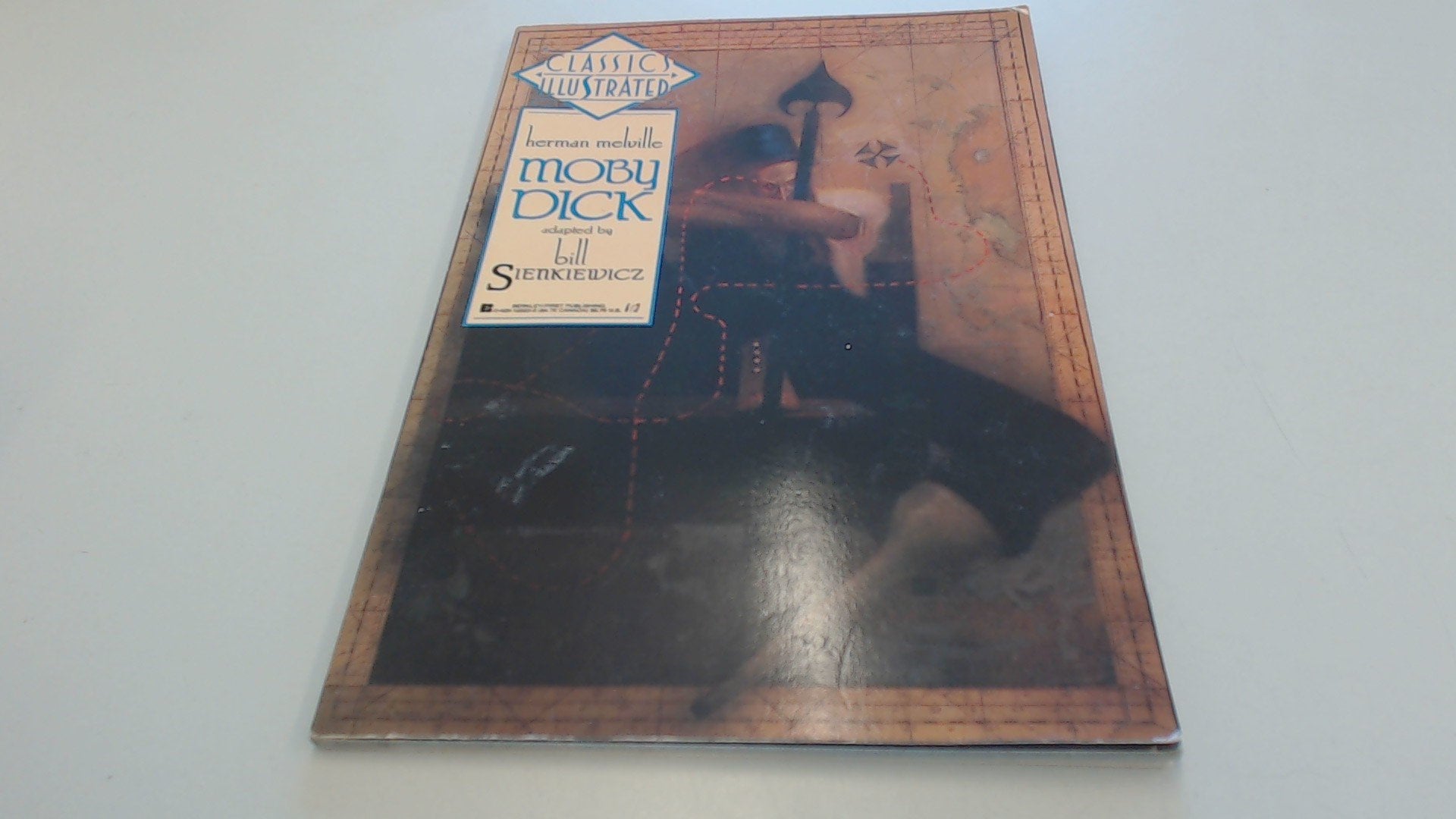 Moby Dick (Classics Illustrated) used book depot