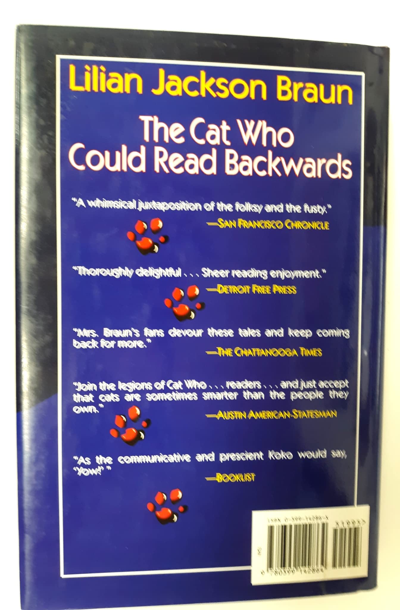 The Cat Who Could Read Backwards used book depot