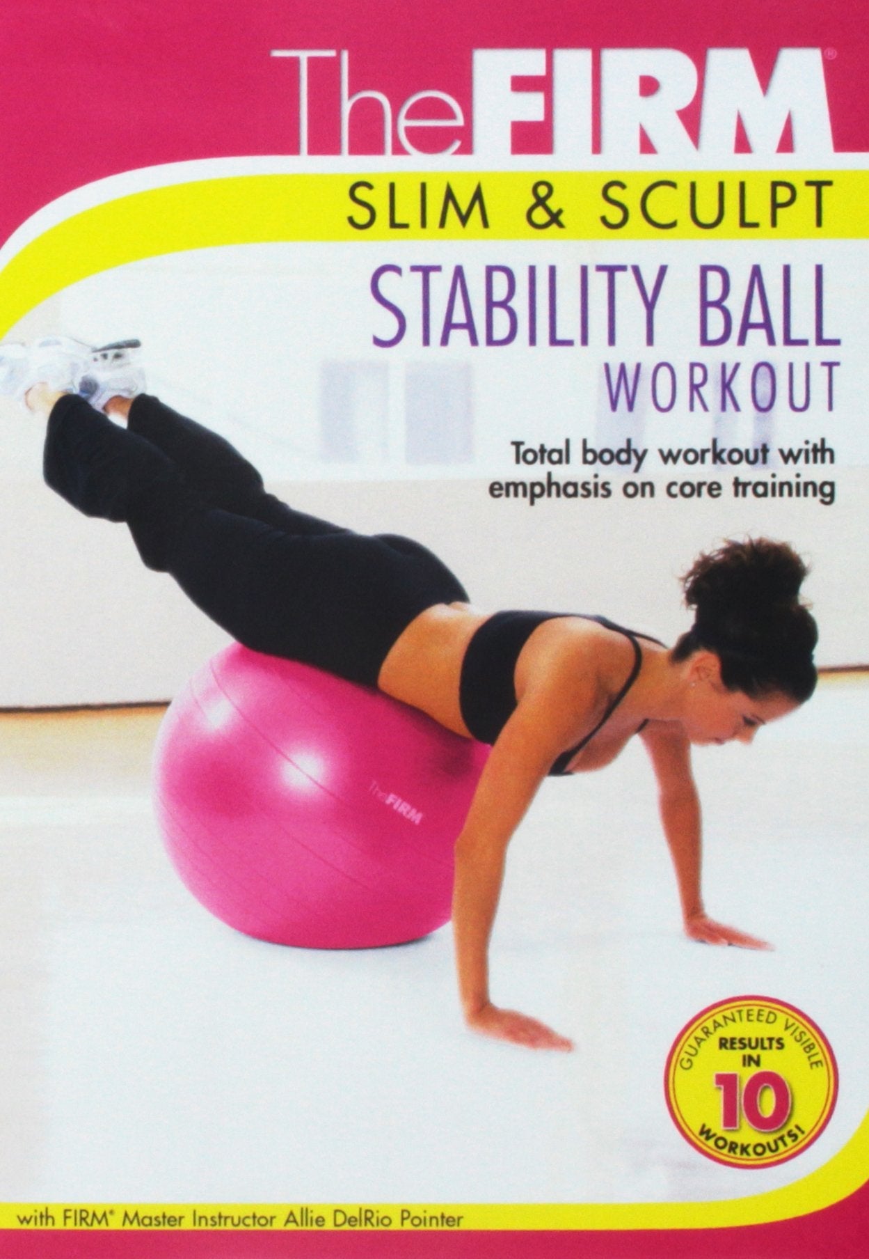 The Firm, Slim & Sculpt Stability Ball Workout used book depot