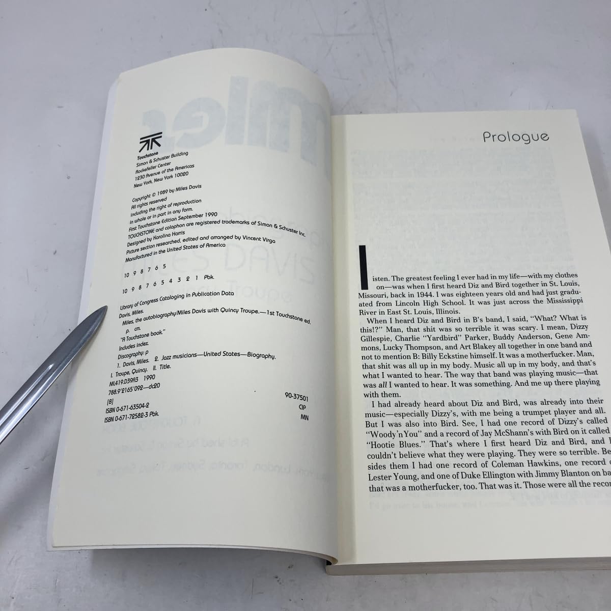 Miles: The Autobiography used book depot
