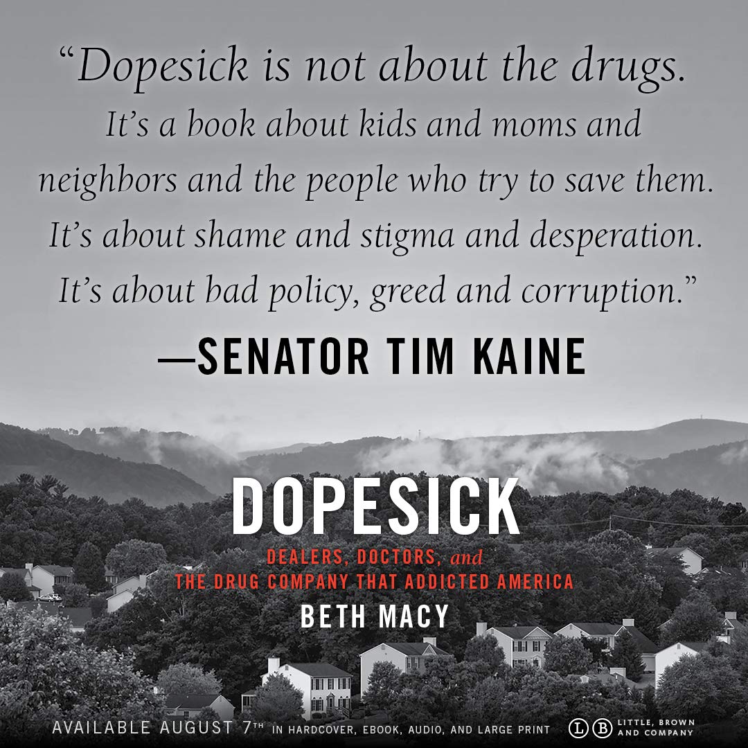 Dopesick: Dealers, Doctors, and the Drug Company that Addicted America used book depot