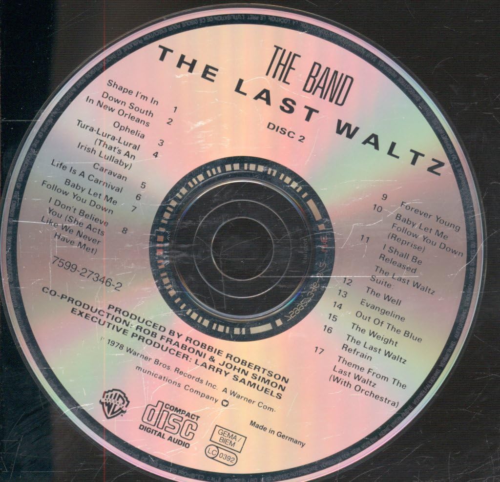 The Band Last Waltz used book depot