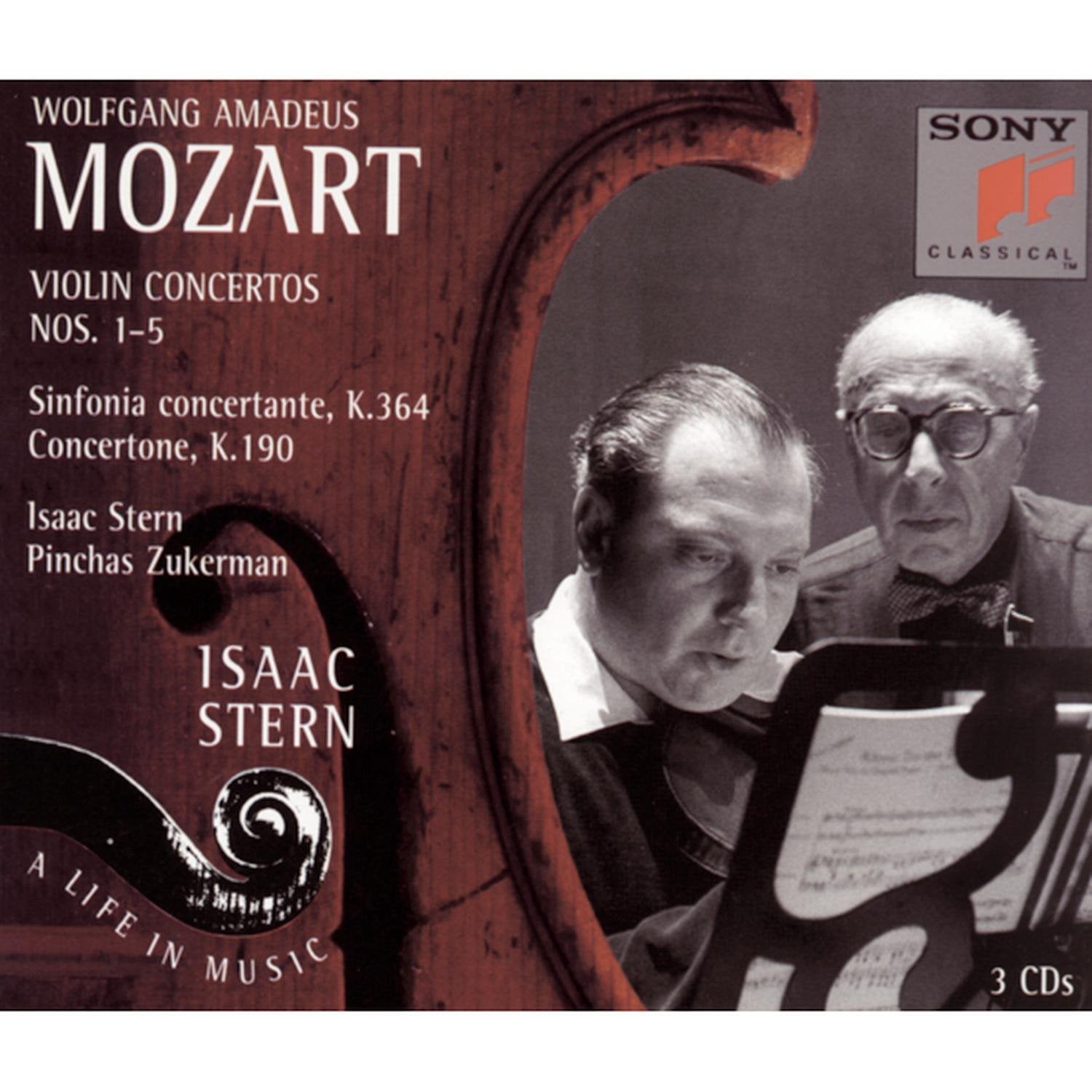 Mozart: Violin Concertos No. 1 - 5, Sinfonia Concertante, Concertone used book depot