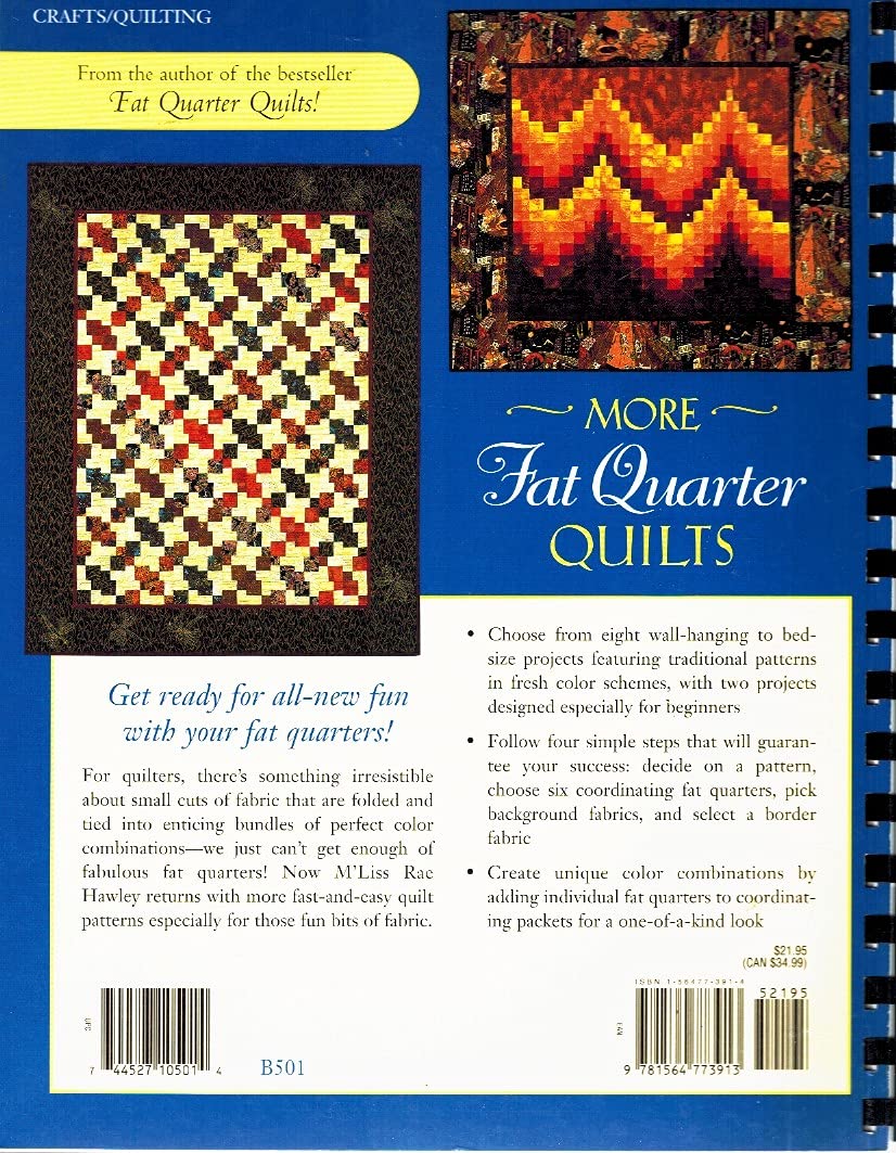 More Fat Quarter Quilts used book depot