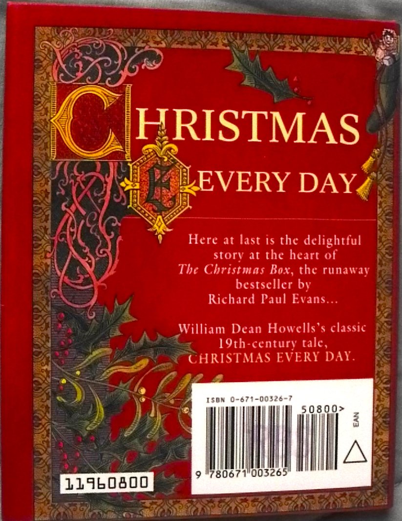 Christmas Every Day used book depot