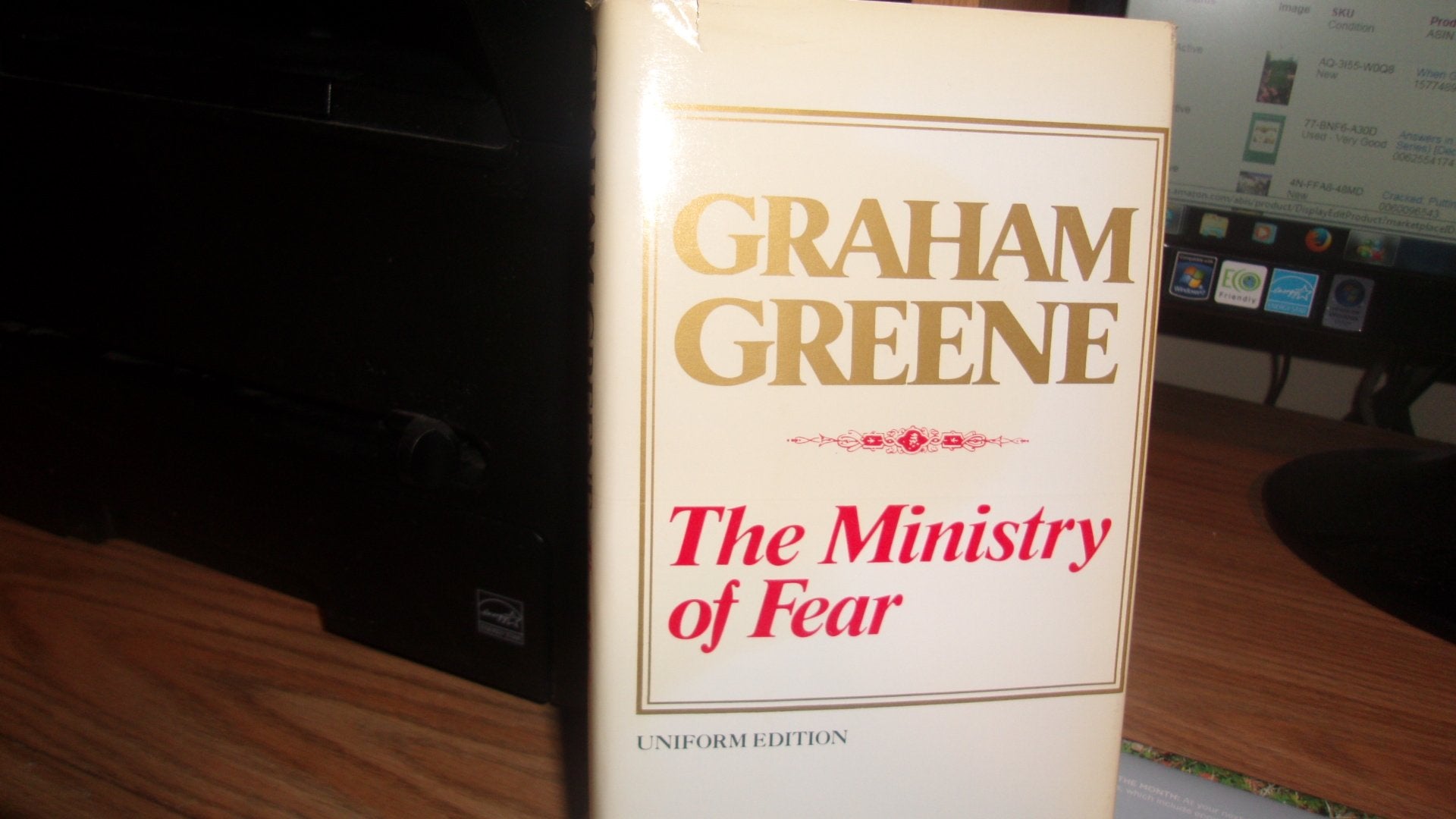 The Ministry of Fear used book depot