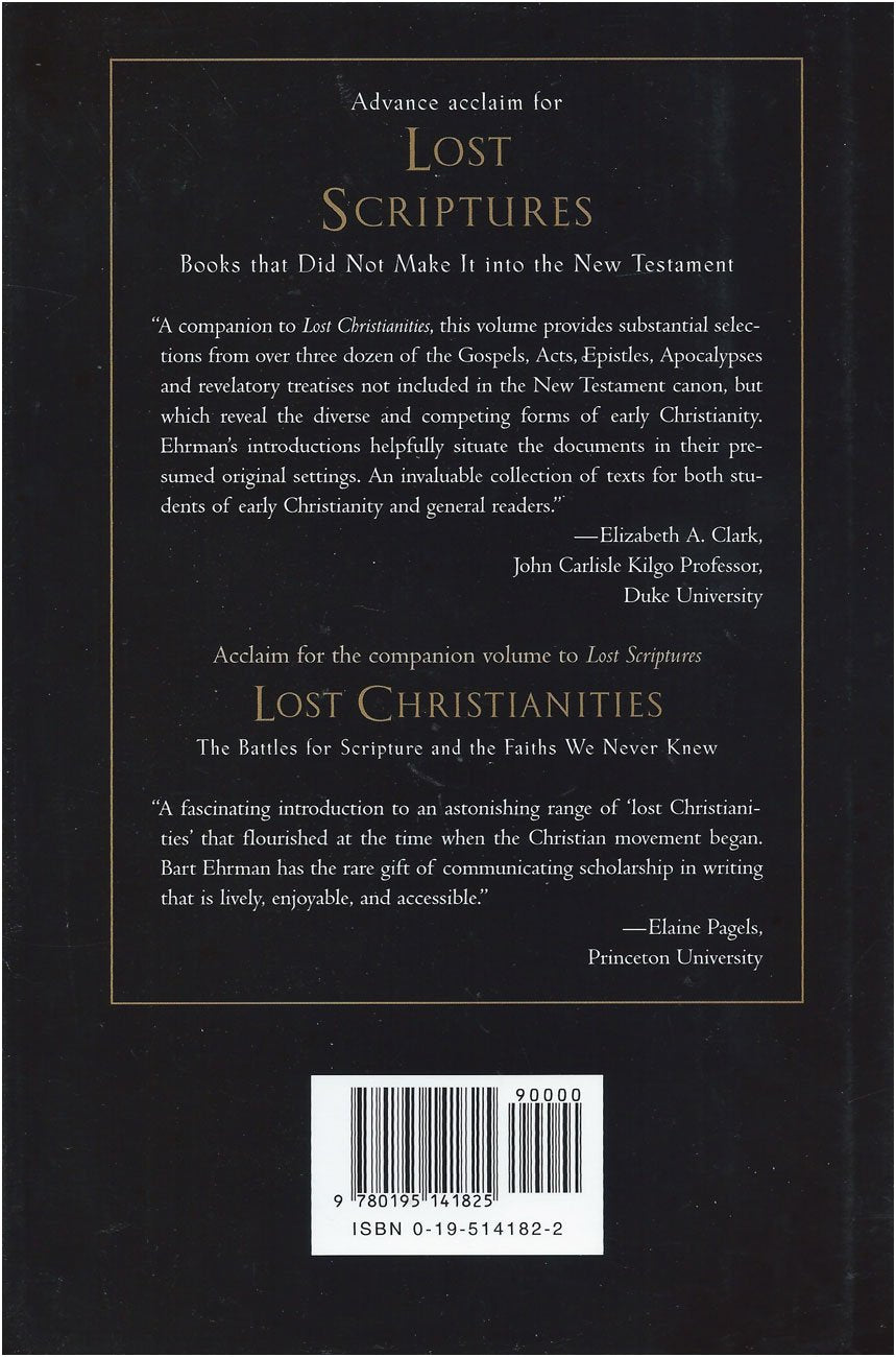 Lost Scriptures: Books that Did Not Make It into the New Testament used book depot