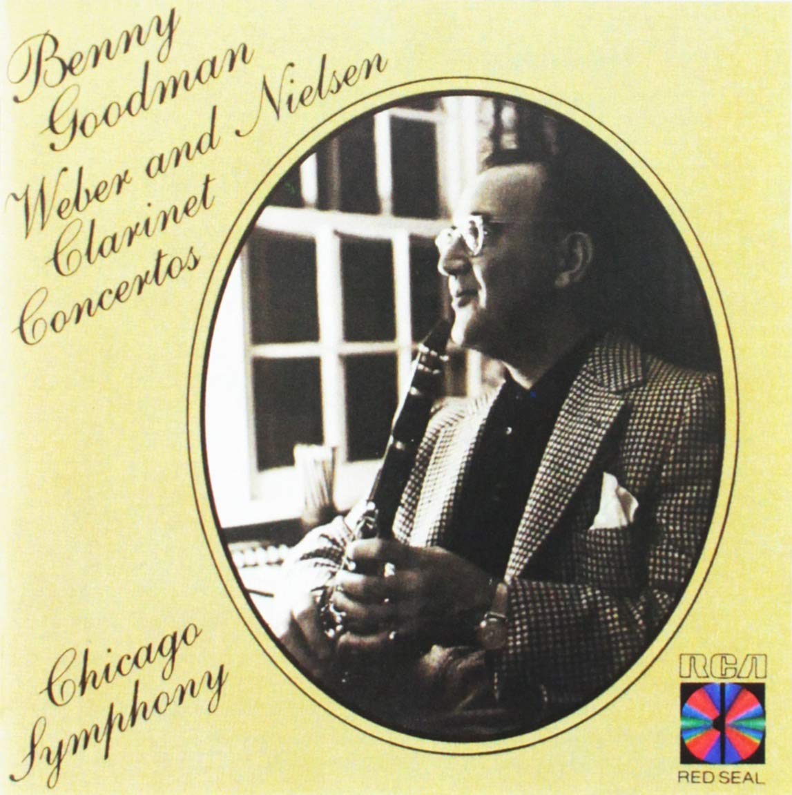 Benny Goodman performs Weber and Nielsen Clarinet Concertos (RCA) used book depot