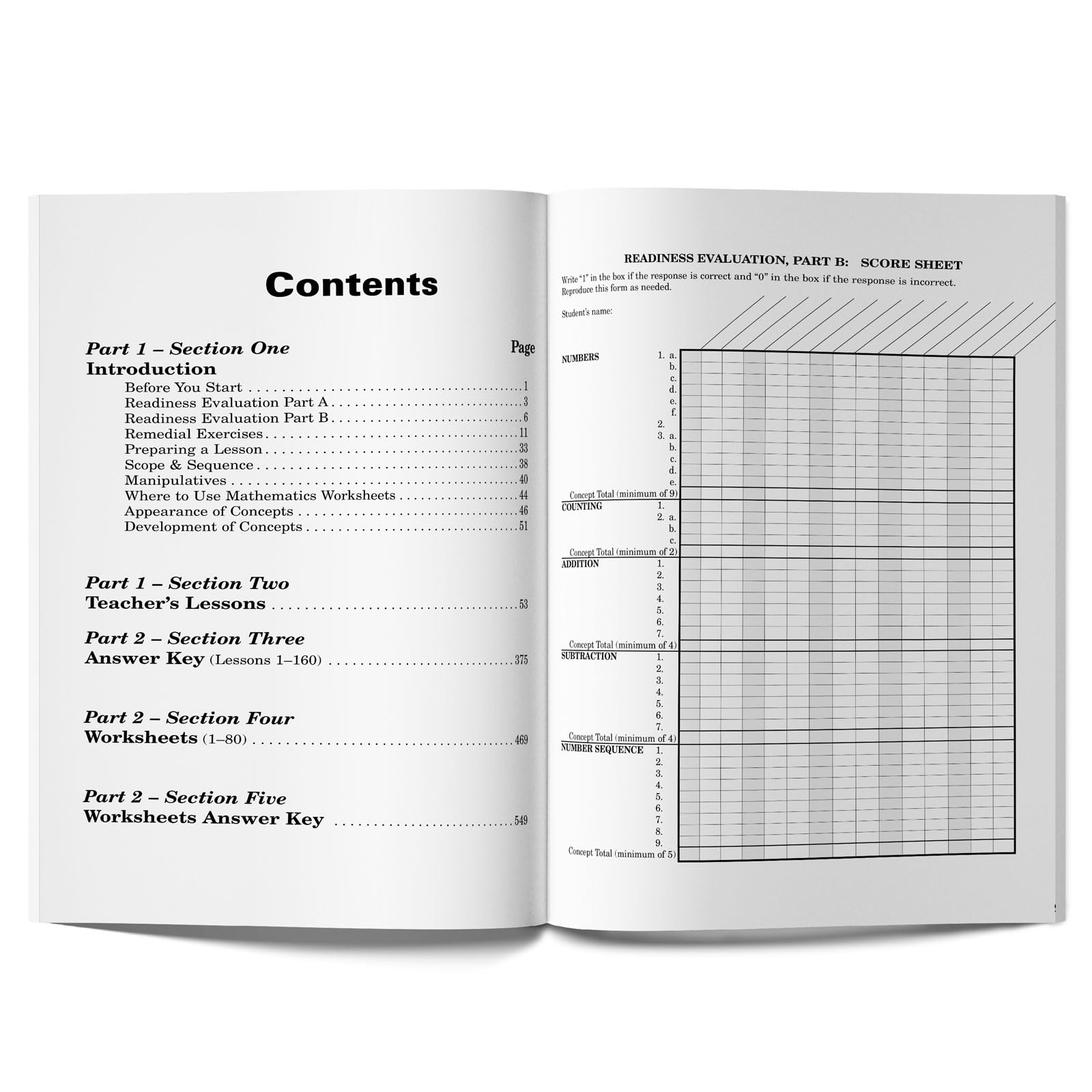 Horizons Mathematics: Level 1 Teacher's Guide used book depot