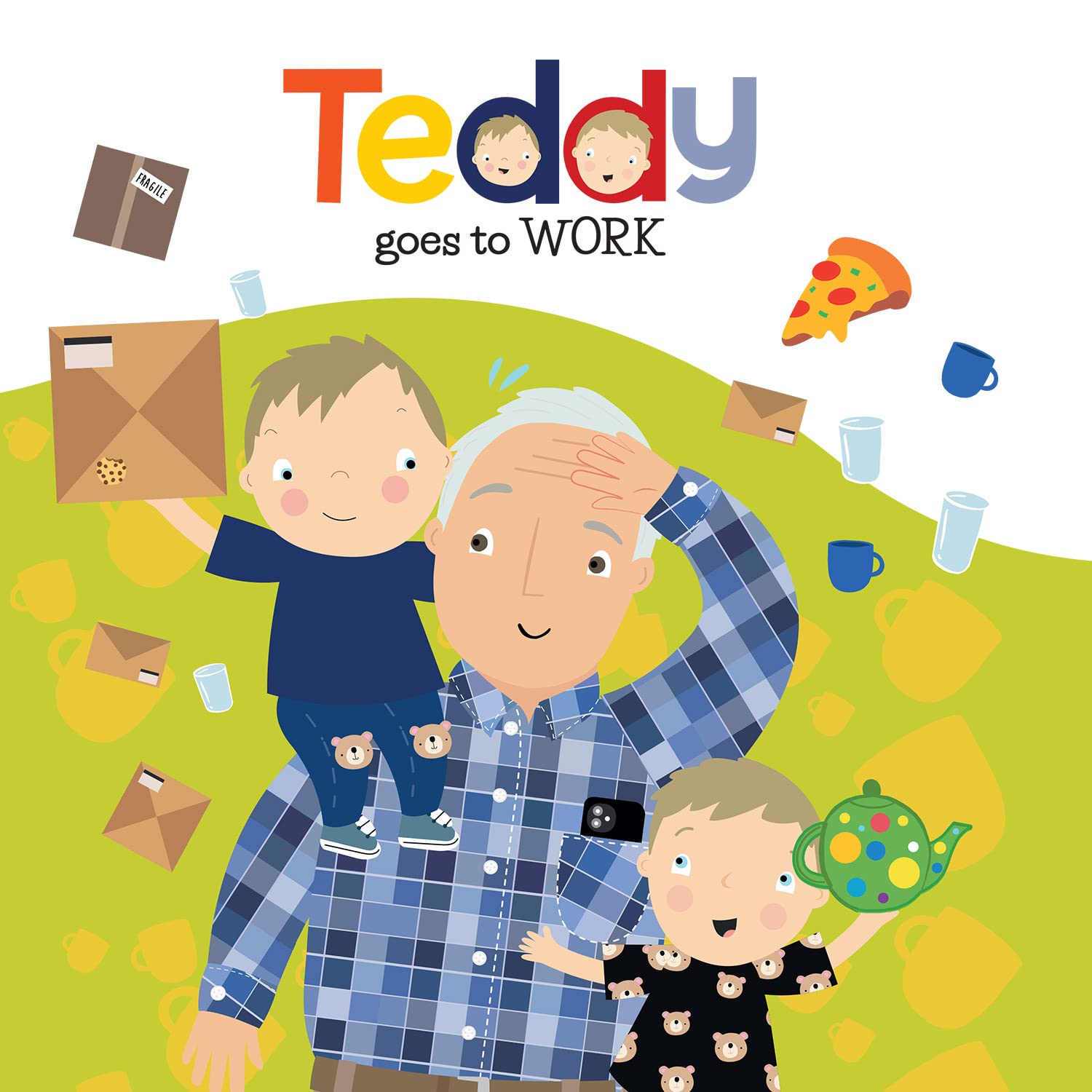 Teddy GOES TO WORK used book depot