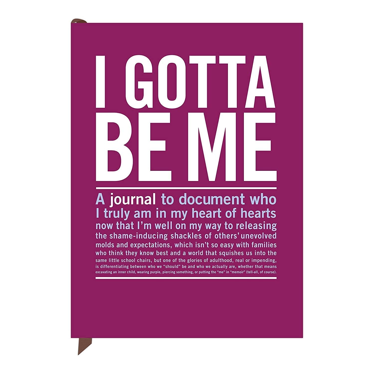 Knock Knock I Gotta Be Me Inner-Truth Journal used book depot