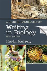 A Student Handbook for Writing in Biology used book depot