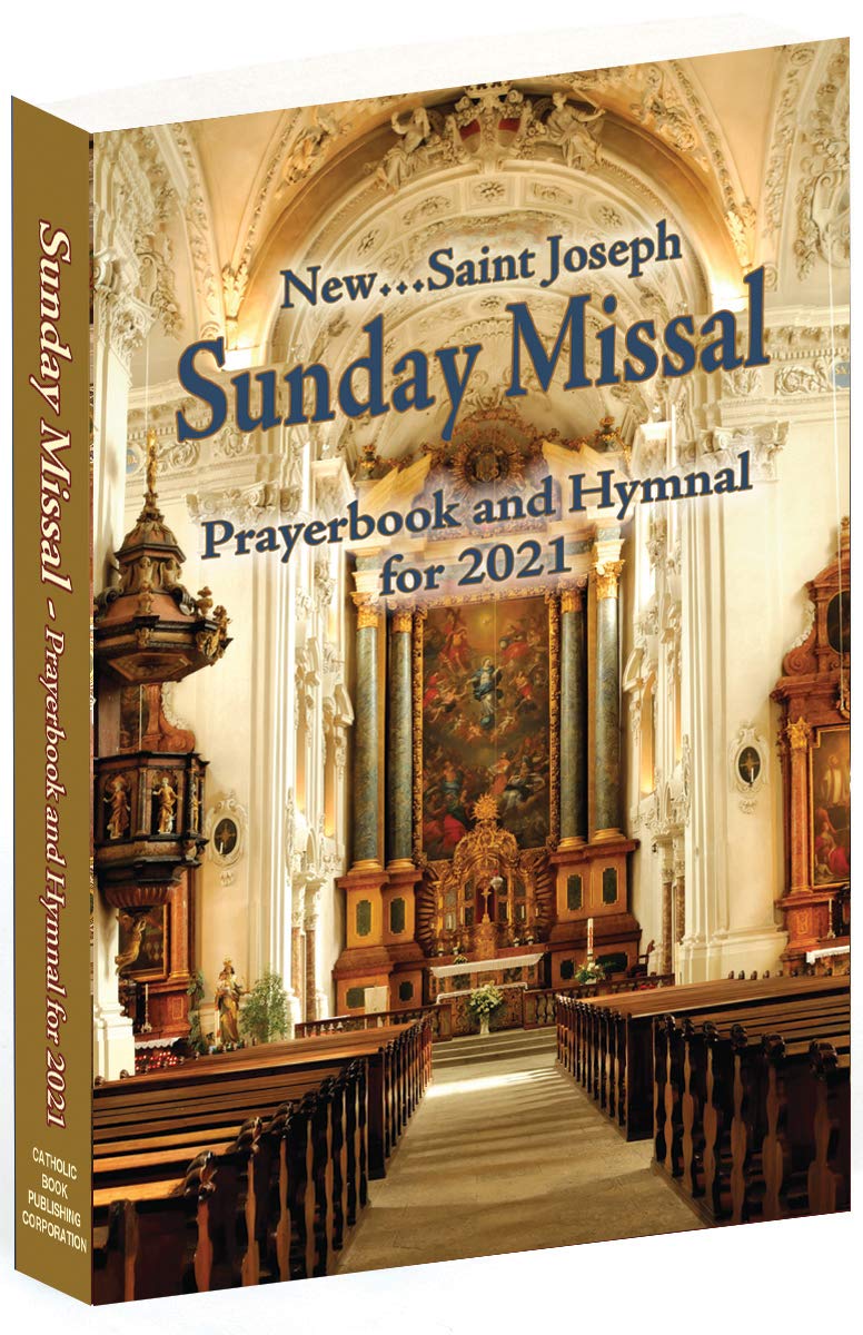 St. Joseph Sunday Missal and Hymnal for 2021 (American) used book depot