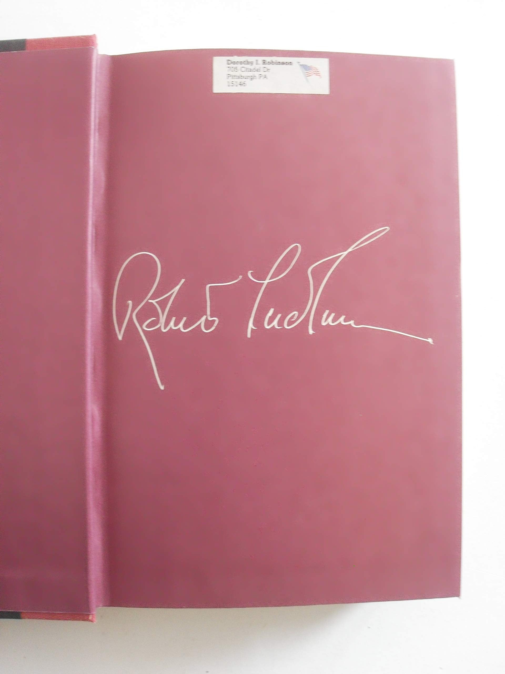The Matlock Paper by Robert Ludlum [signed copy] used book depot