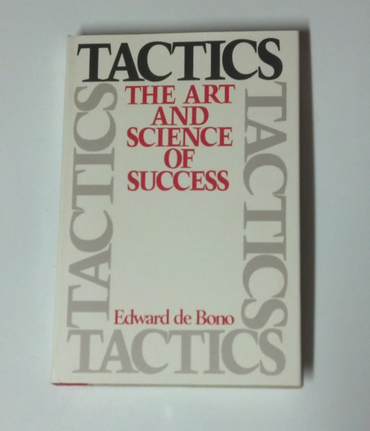 Tactics: The Art and Science of Success used book depot