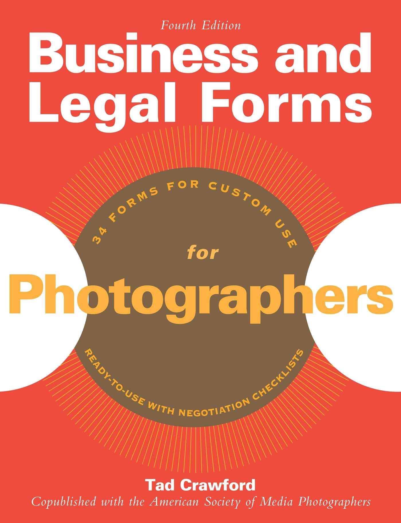 Business and Legal Forms for Photographers - (CD NOT INCLUDED) used book depot