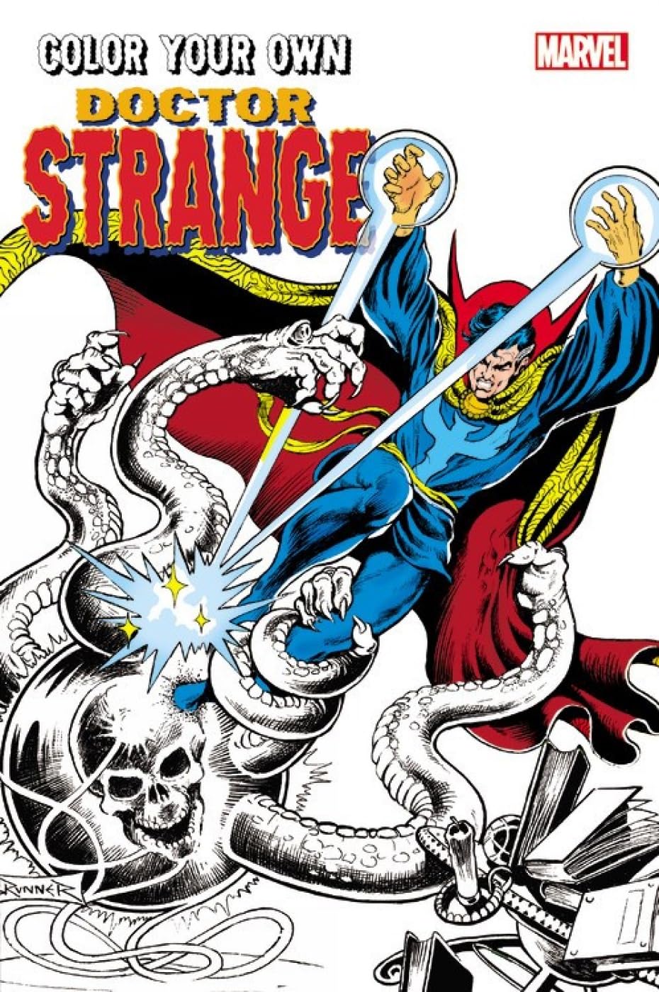 Color Your Own Doctor Strange used book depot
