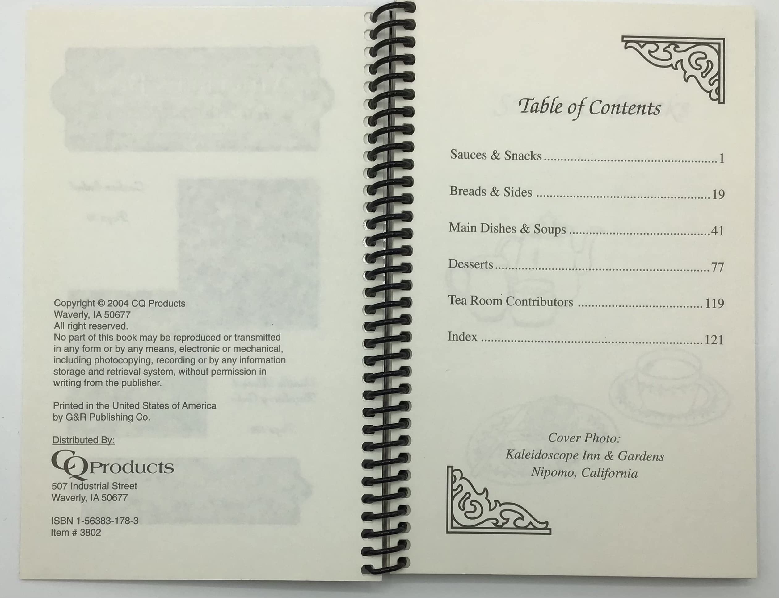 America's Best Tea Room Recipes used book depot