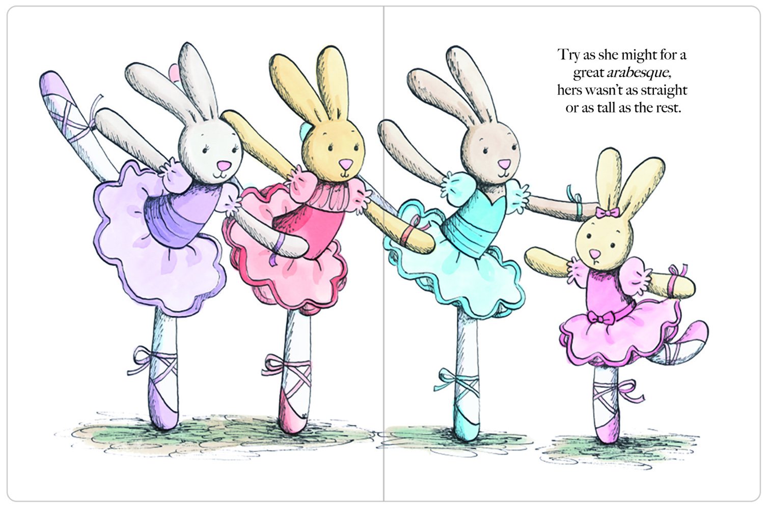 Jellycat Bitsy Ballerina Learns to Dance Book