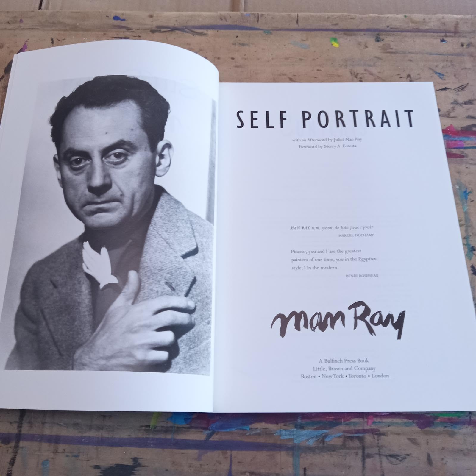 Self Portrait: Man Ray used book depot