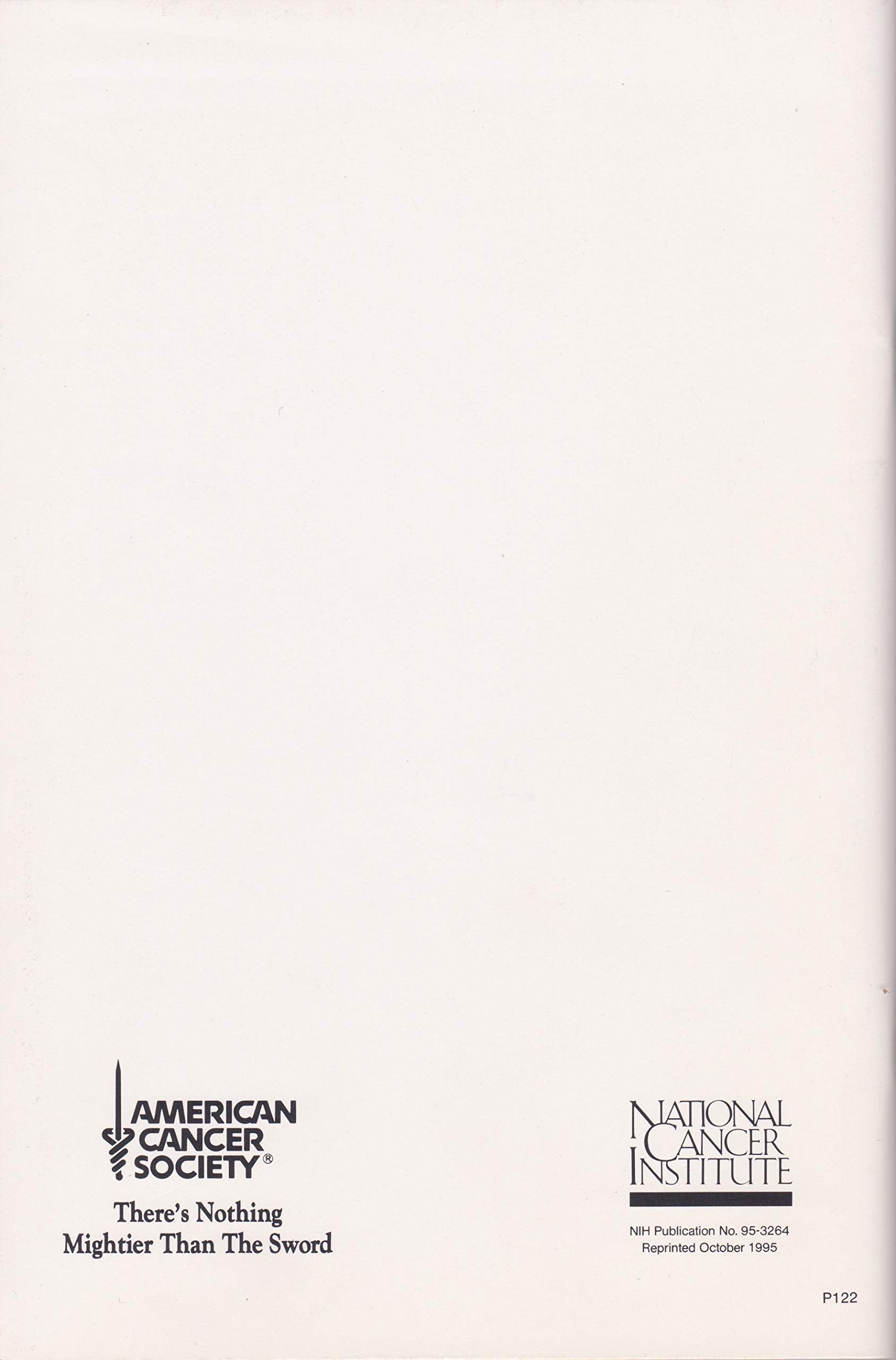Questions and Answers About Pain Control: A Guide for People with Cancer and Their Families