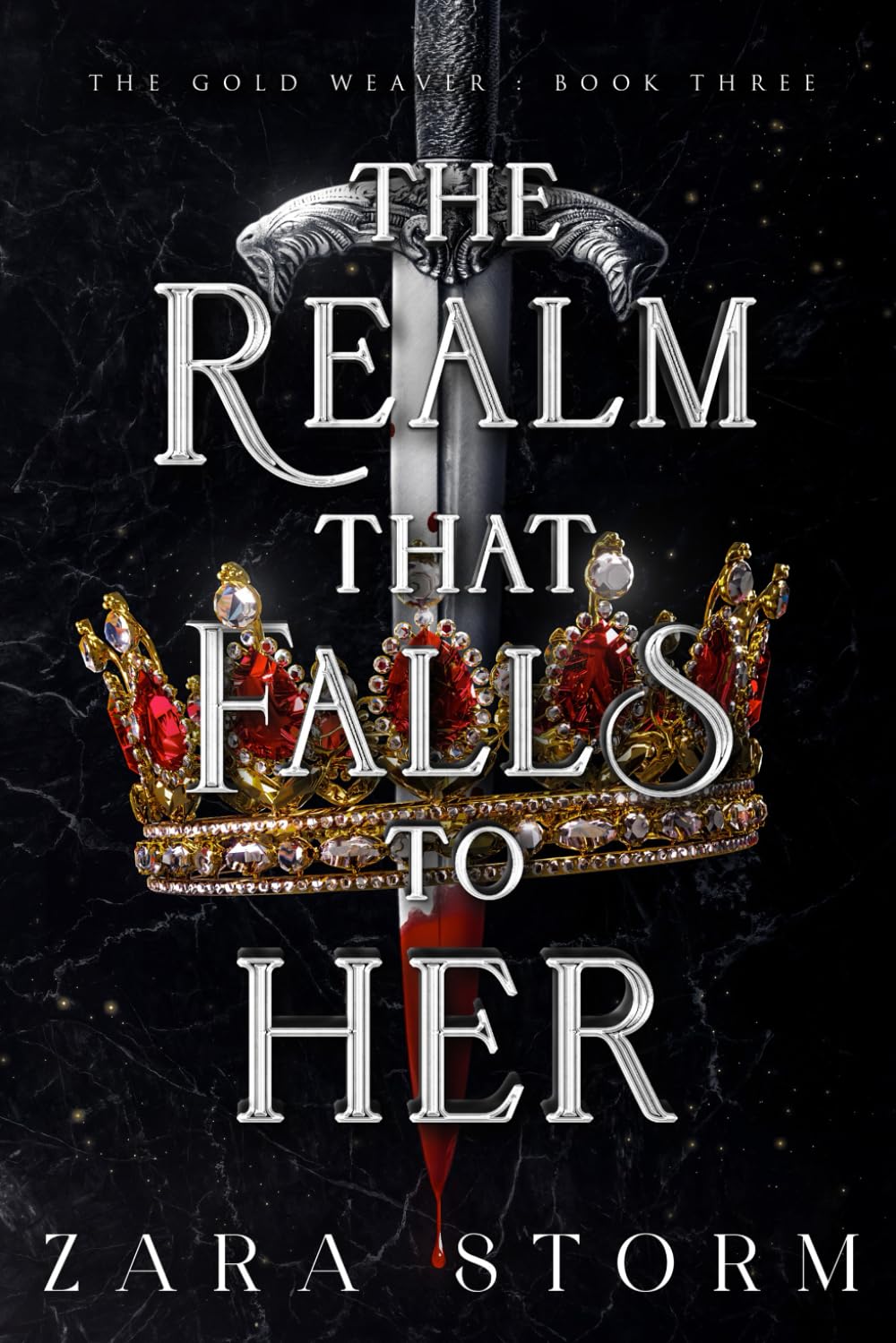 The Realm That Falls to Her: A Dark Fantasy Romance (The Gold Weaver)