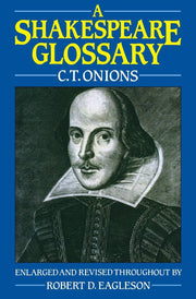 A Shakespeare Glossary used book depot
