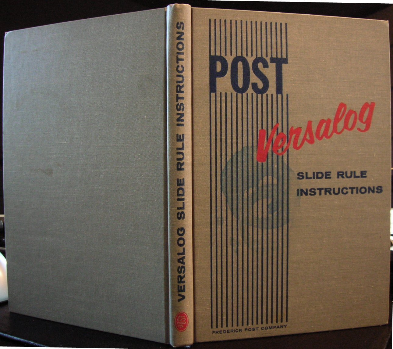 Versalog Slide Rule Instructions used book depot