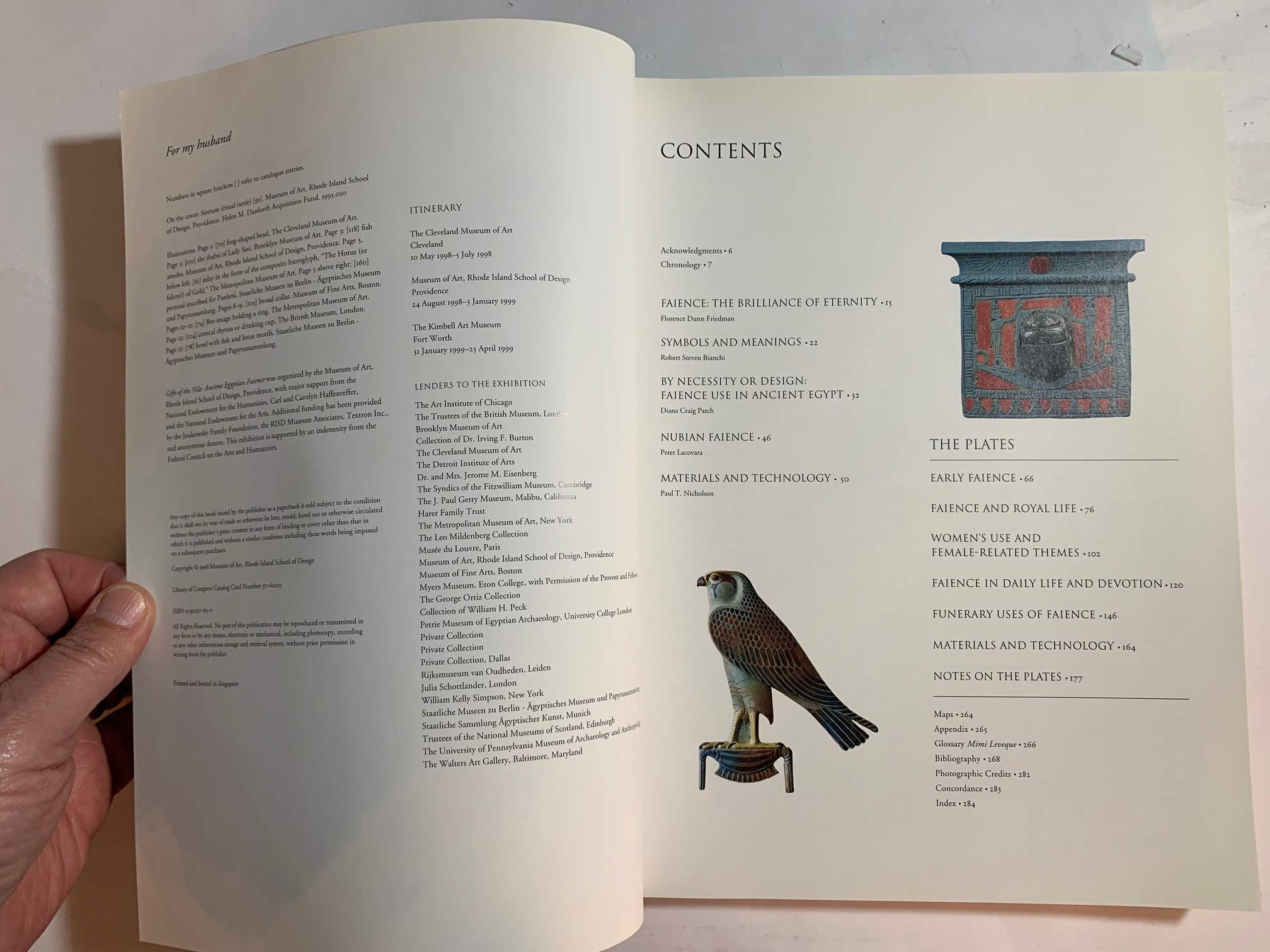 Gifts of the Nile: Ancient Egyptian Faience used book depot