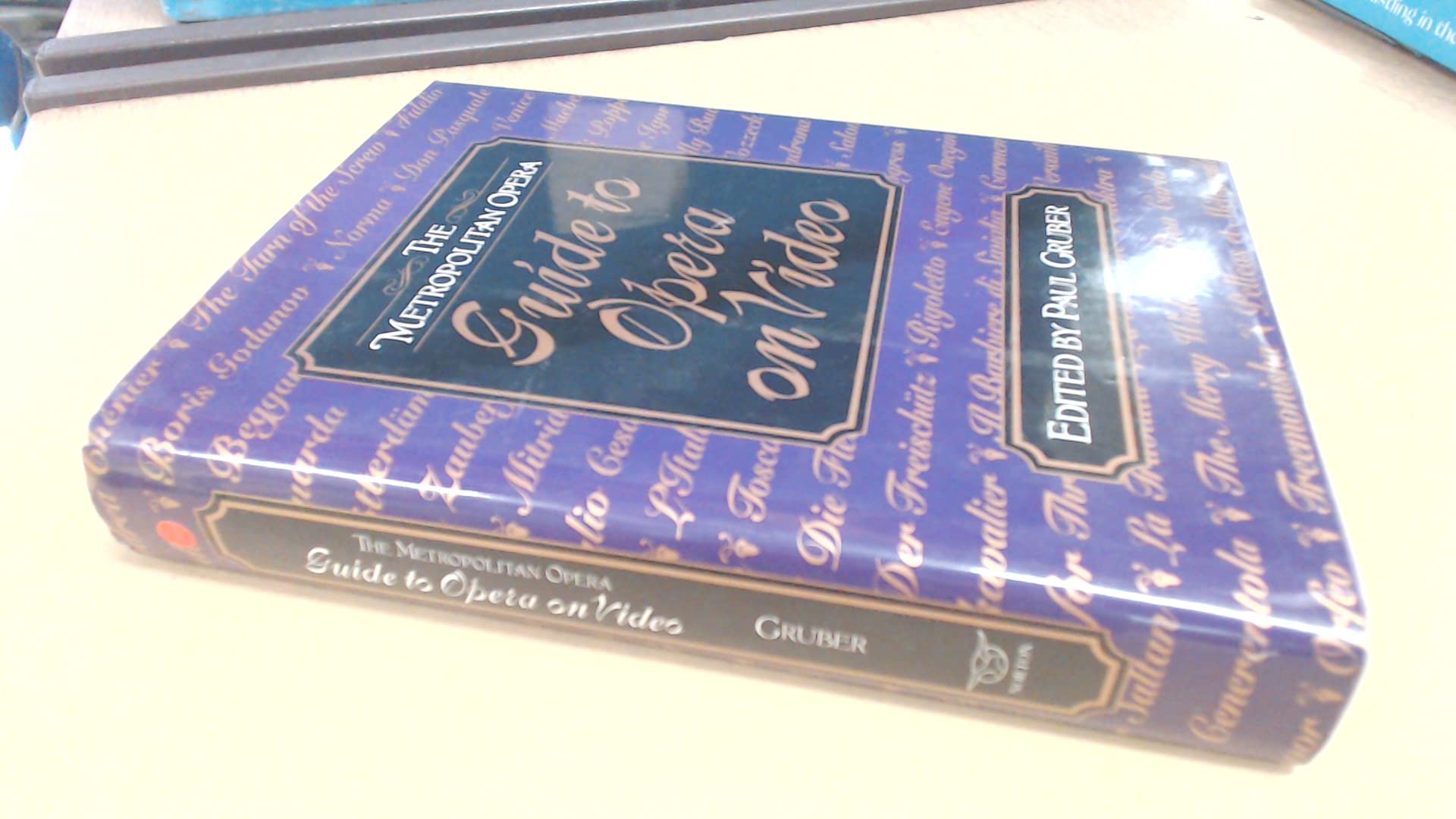 The Metropolitan Opera Guide to Opera on Video used book depot