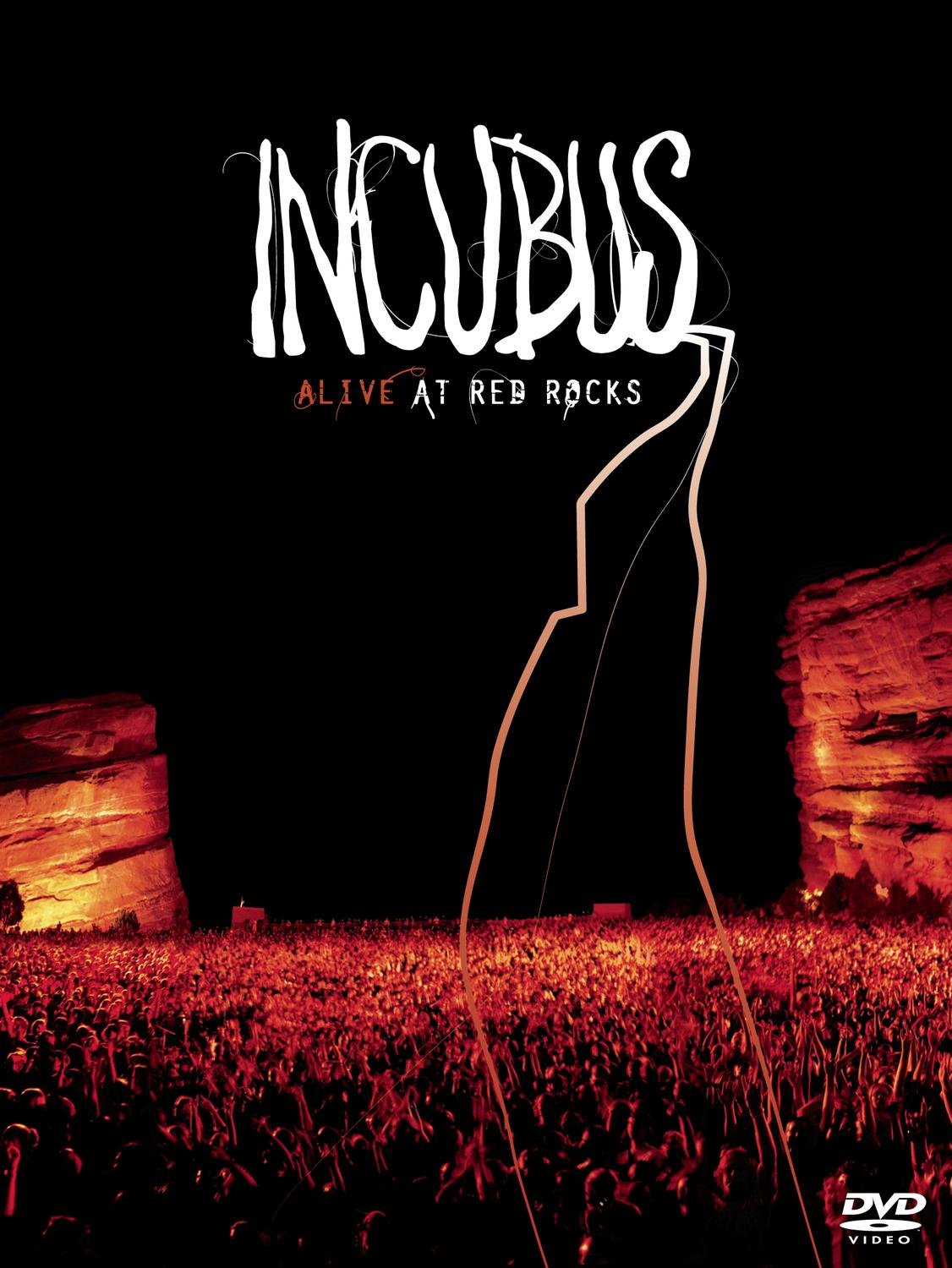 Incubus - Alive At Red Rocks - (DVD/CD combo in DVD digipak) used book depot