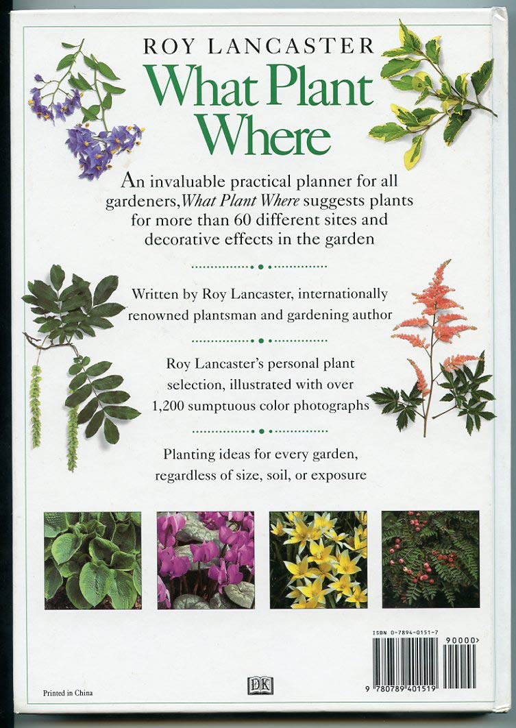 What Plant Where used book depot