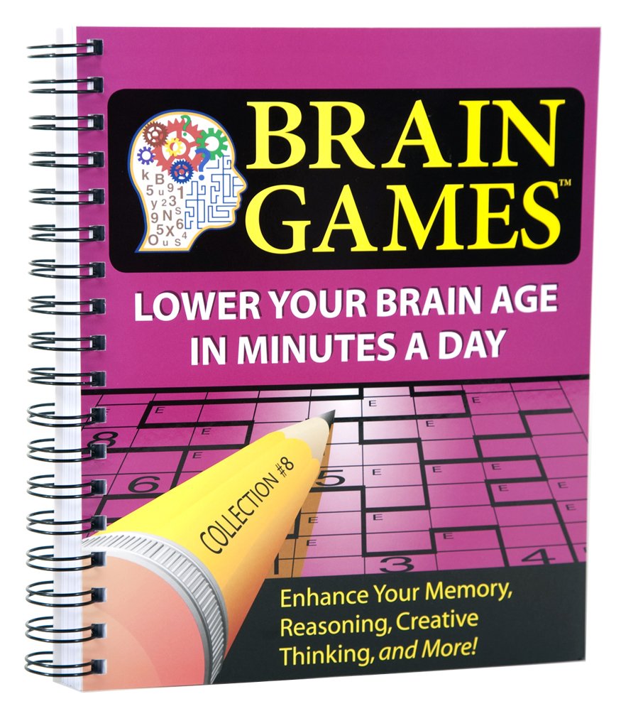 Brain Games #8: Lower Your Brain Age in Minutes a Day (Volume 8) (Brain Games - Lower Your Brain Age in Minutes a Day) used book depot