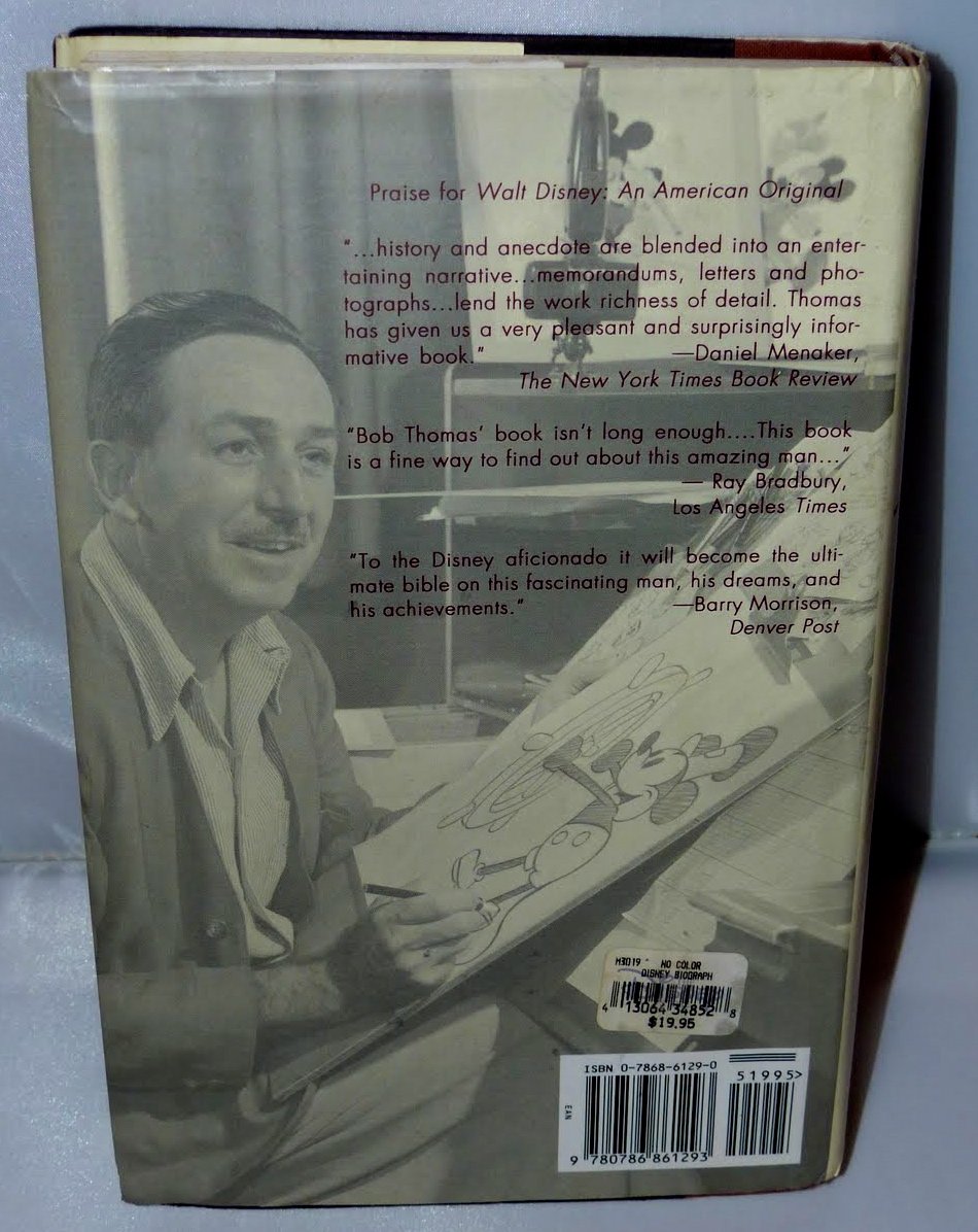 Walt Disney: An American Original used book depot