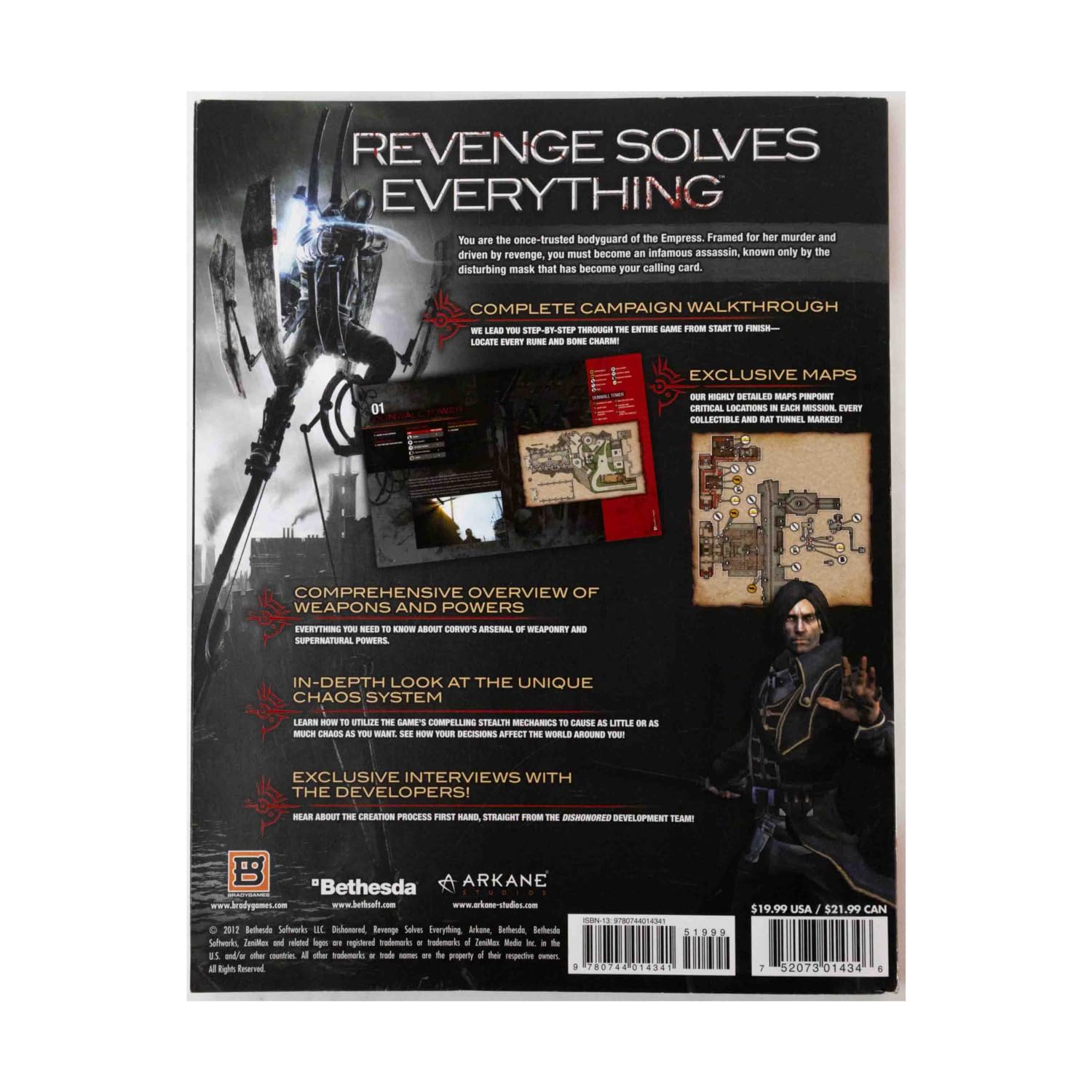 Dishonored Signature Series Guide used book depot