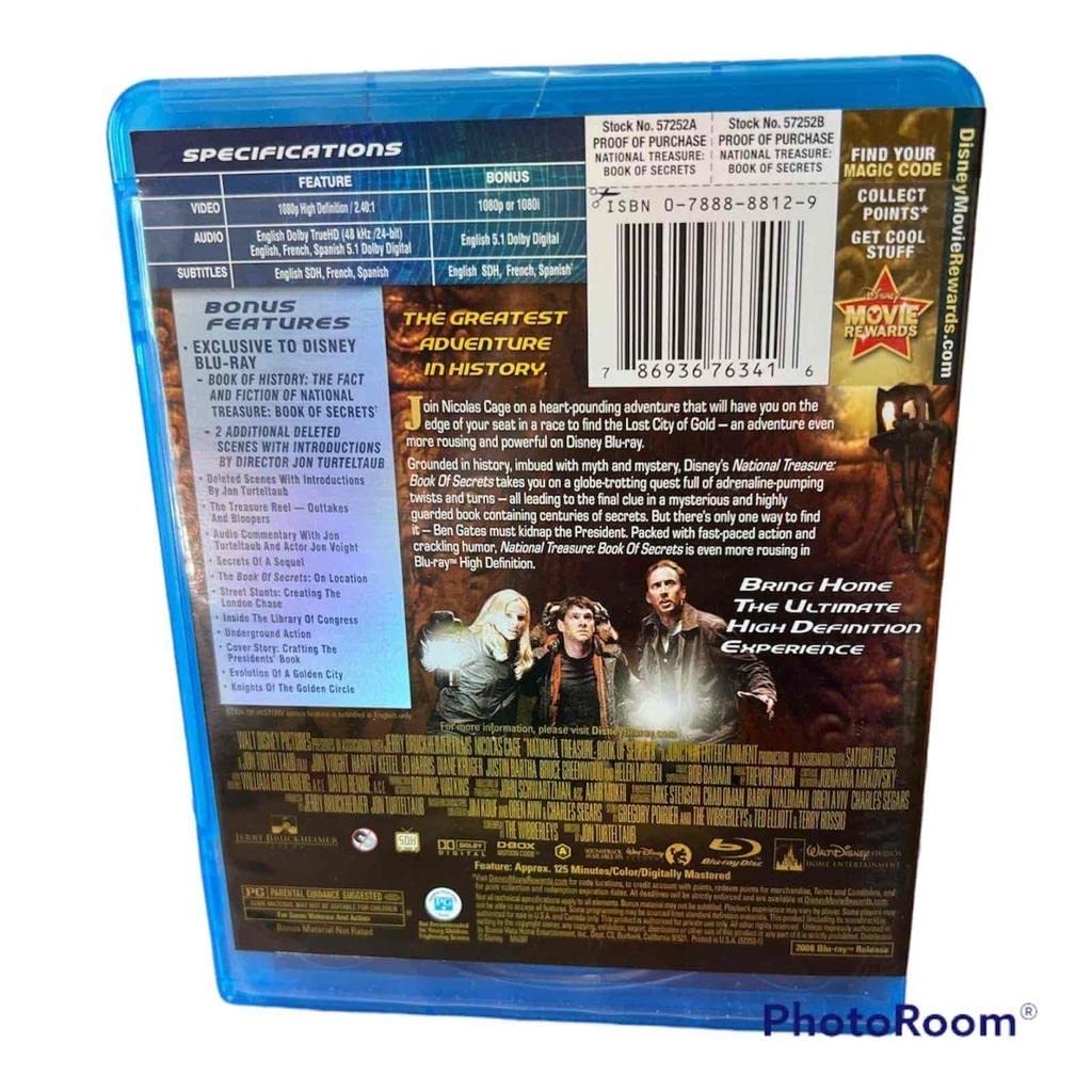 National Treasure 2: Book of Secrets [Blu-ray] used book depot