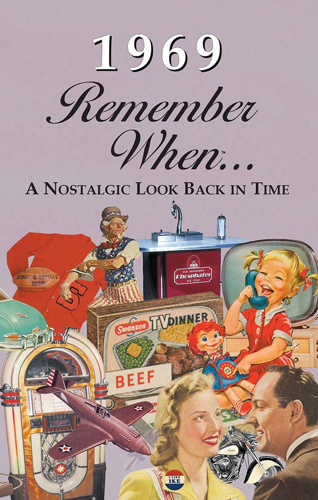 1969 REMEMBER WHEN CELEBRATION KardLet: Birthdays, Anniversaries, Reunions, Homecomings, Client & Corporate Gifts used book depot